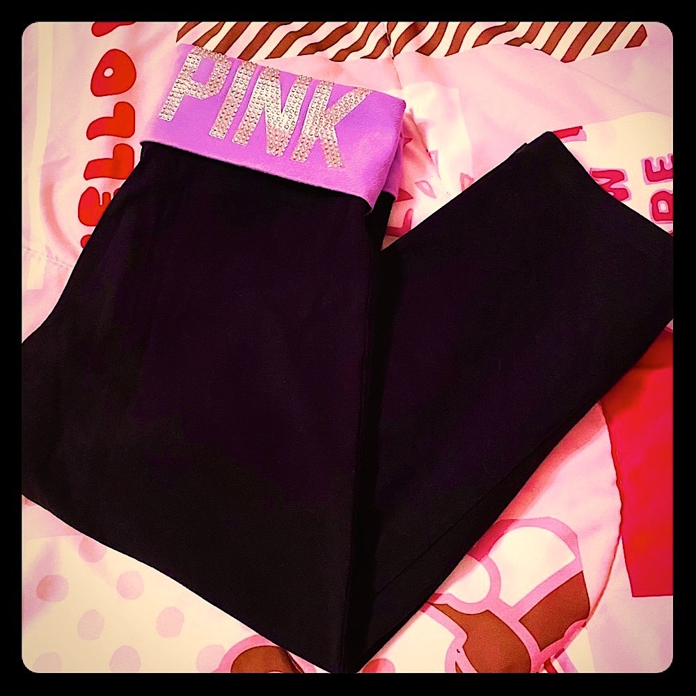 Old School/Vintage PINK Yoga Pants!